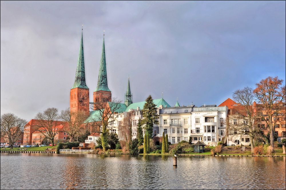 Blick über den Mühlenteich