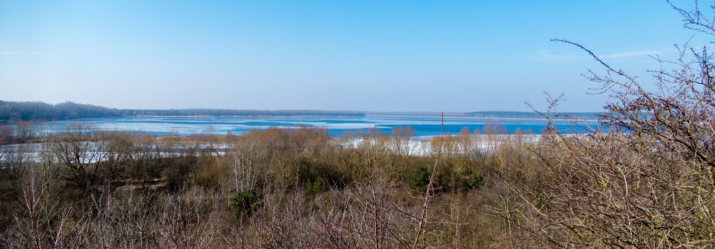 Blick über den Muldestausee