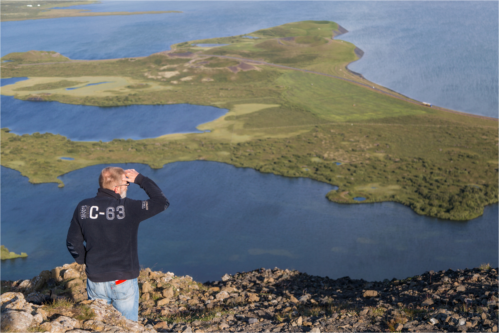 Blick über den Myvatn