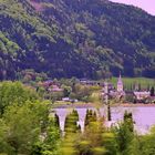 Blick über den Ossiacher See nach Ossiach