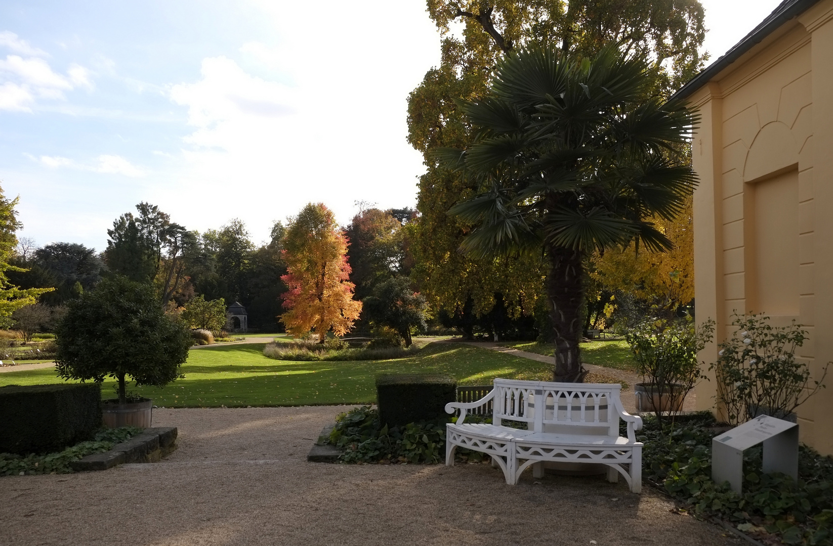 Blick über den Park