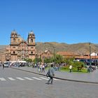 Blick über den Plaza de Armas in Cusco