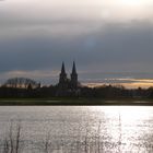 Blick über den Pregelsee, hin zum Dom St. Viktor