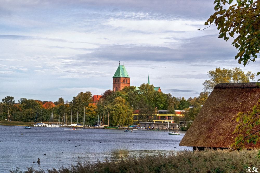 Blick über den Ratzeburger See zum Dom