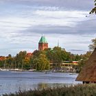 Blick über den Ratzeburger See zum Dom