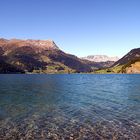 Blick über den Reschensee