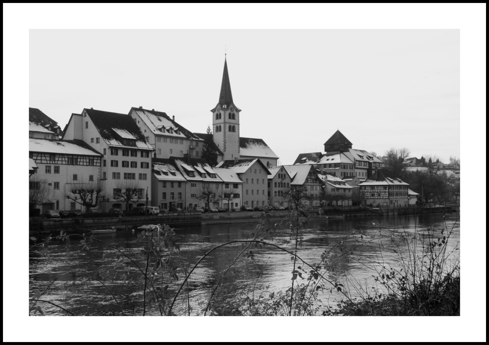 Blick über den Rhein ....