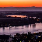 Blick über den Rhein......