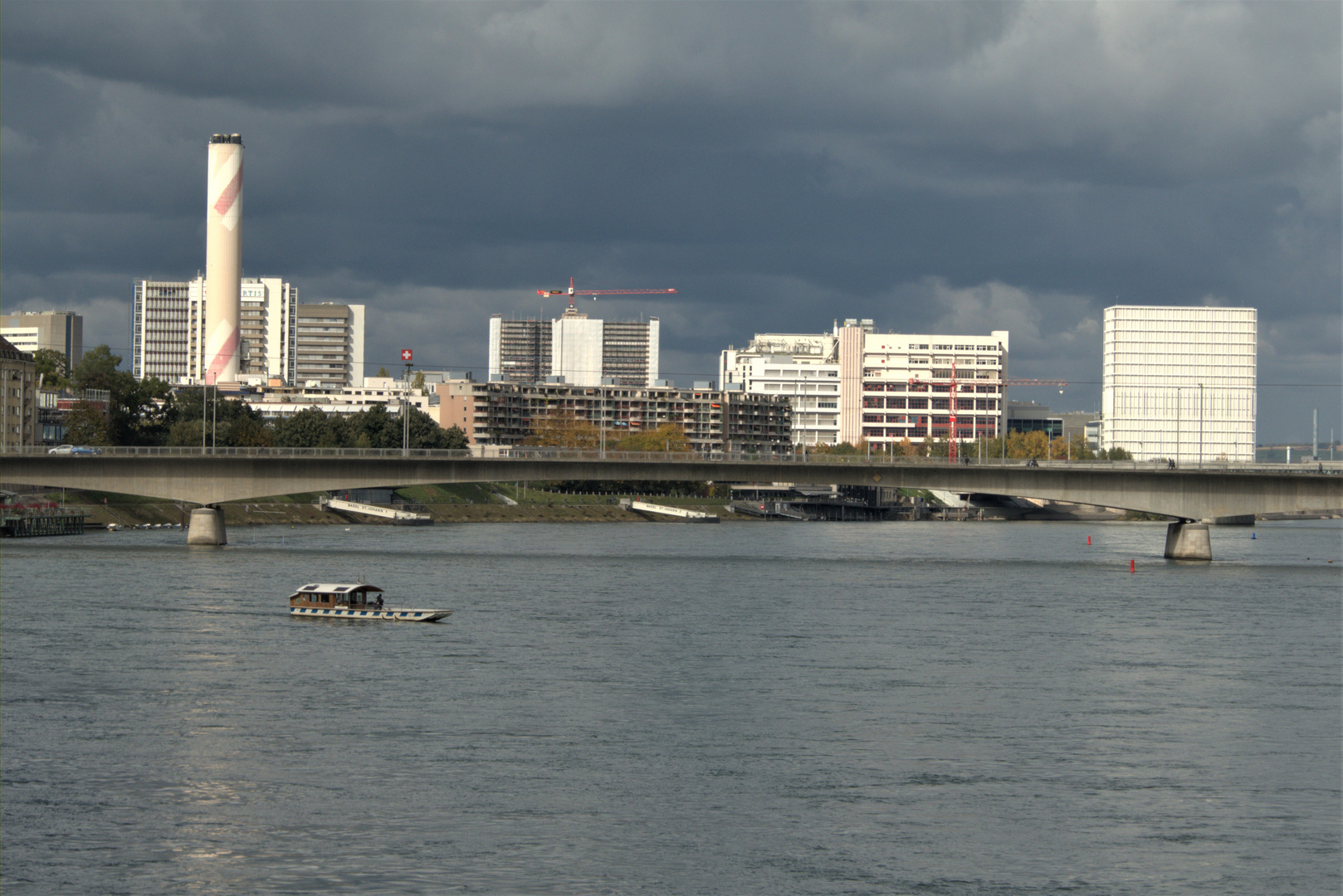 Blick über den Rhein 