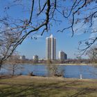 Blick über den Rhein in Köln