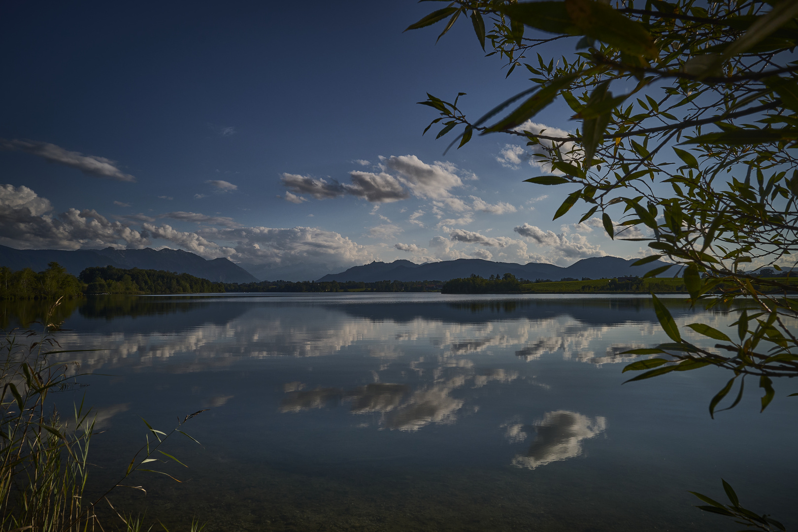 Blick über den Riegsee