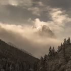 Blick über den Riessersee zu den Bergen