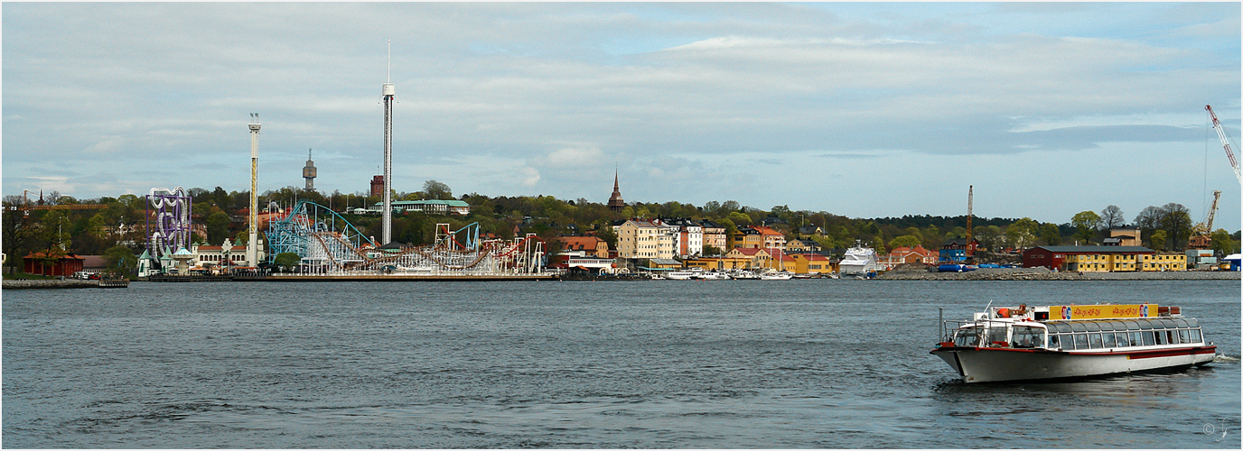 Blick über den Saltsjön