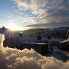 Blick über den (Schnee)Rand