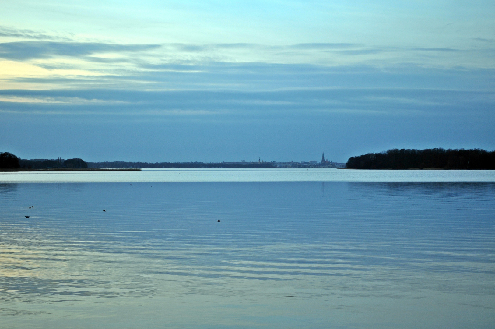 Blick über den Schweriner See