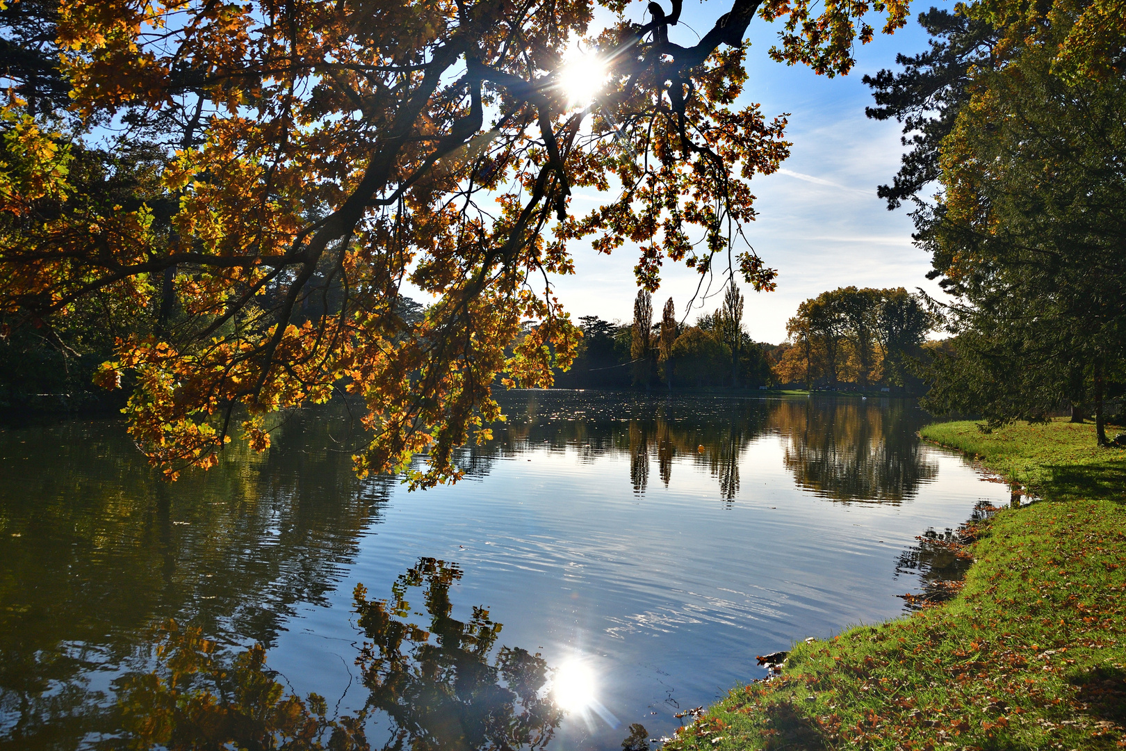 Blick über den See