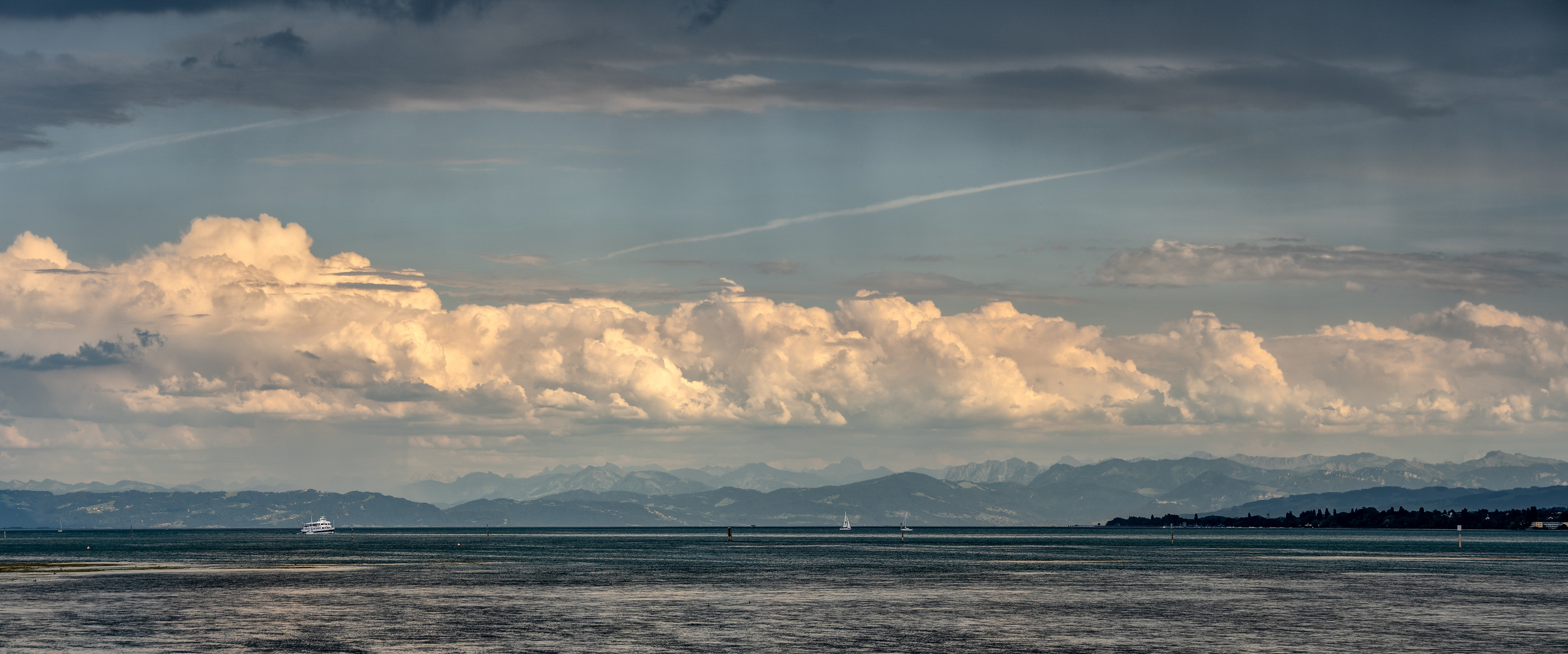 Blick über den See