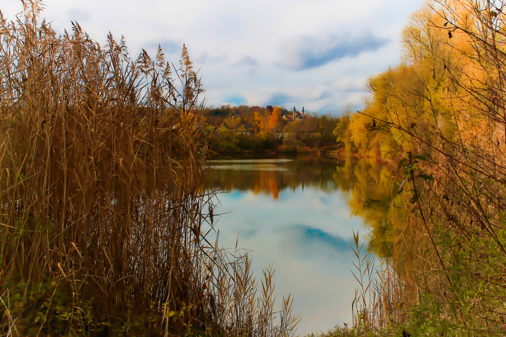 Blick über den See