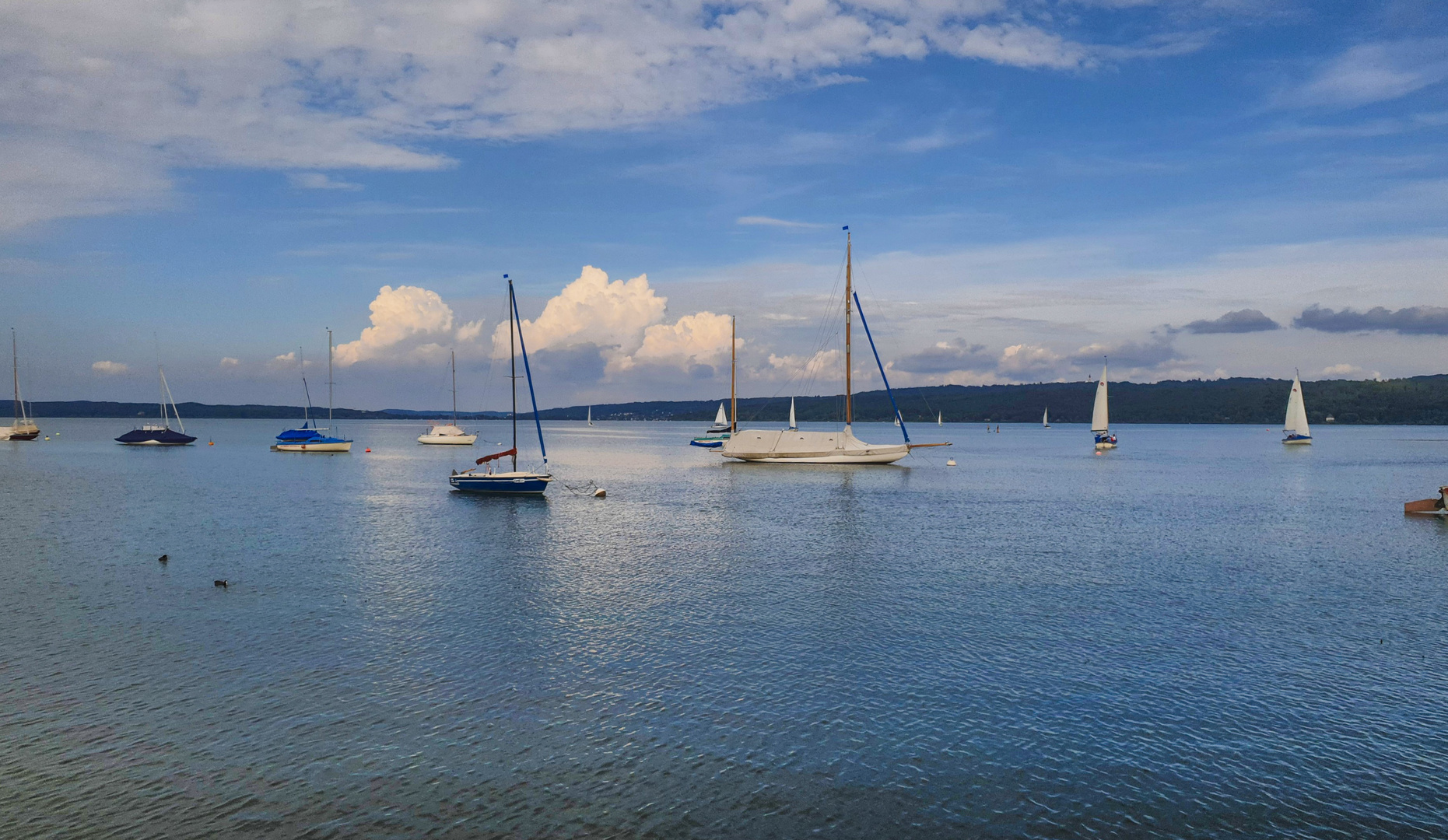 Blick über den See 