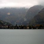 Blick über den See nach Nantua,