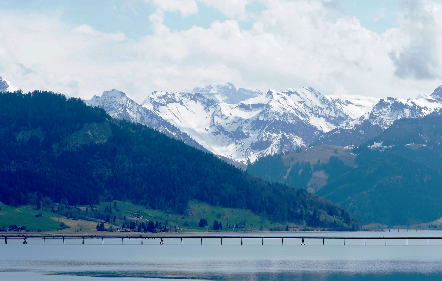 Blick über den Sihlsee