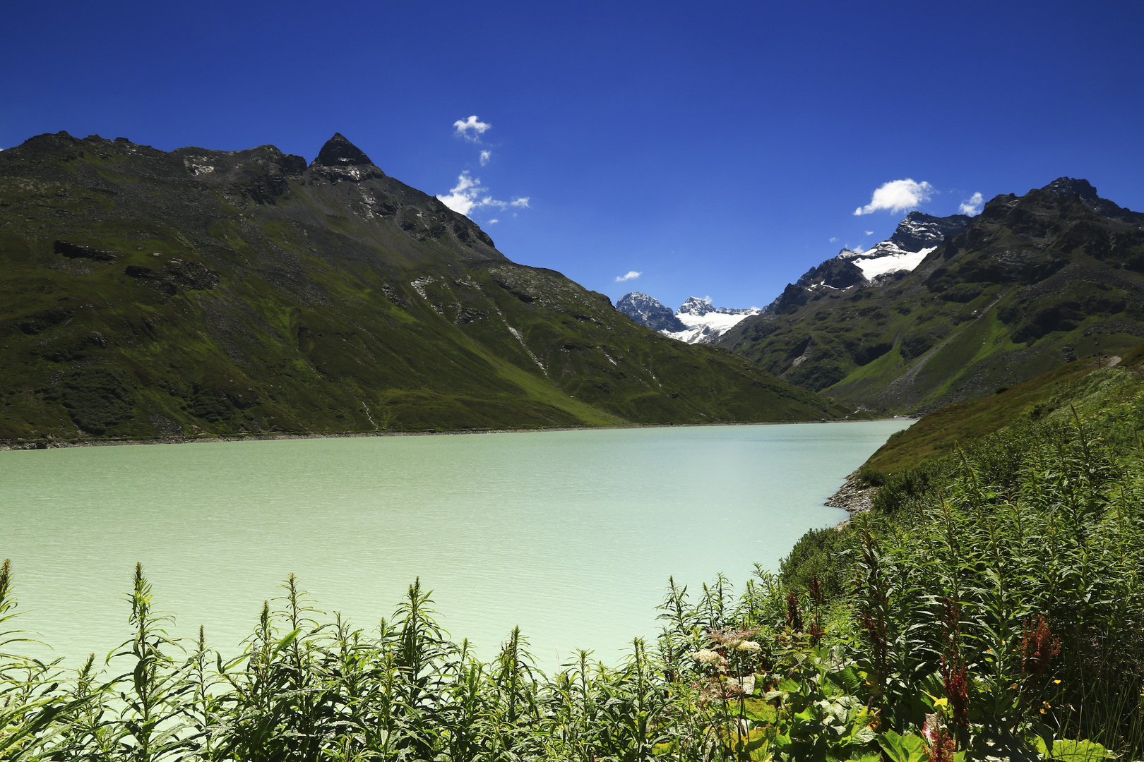 Blick über den Silvrettastausee