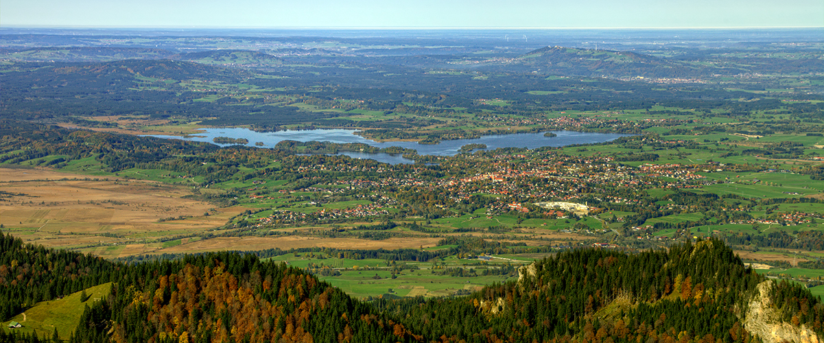 Blick über den Staffelsee