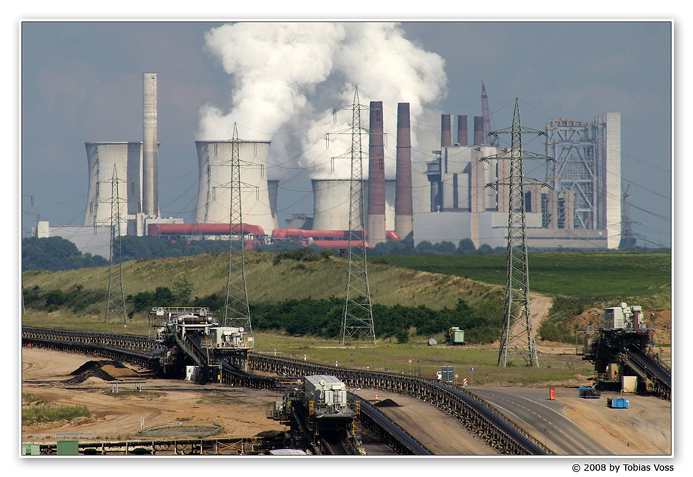 Blick über den Tagebau Garzweiler