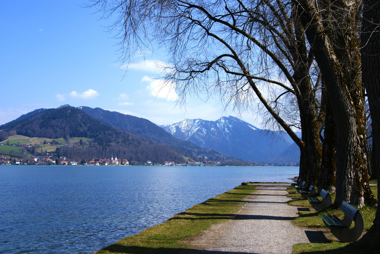 Blick über den Tegernsee