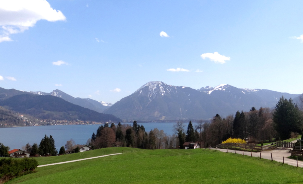 Blick über den Tegernsee