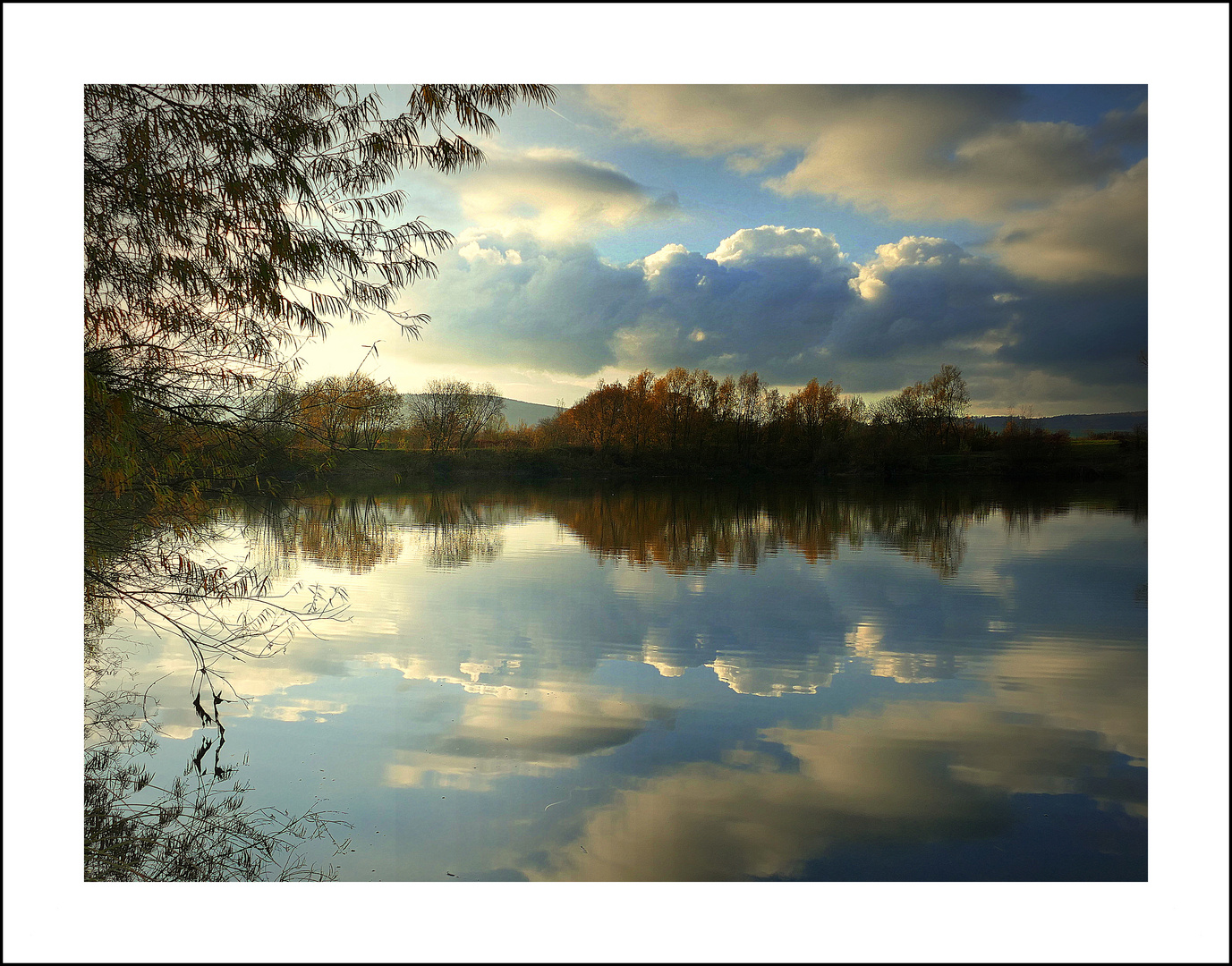 Blick über den Teich