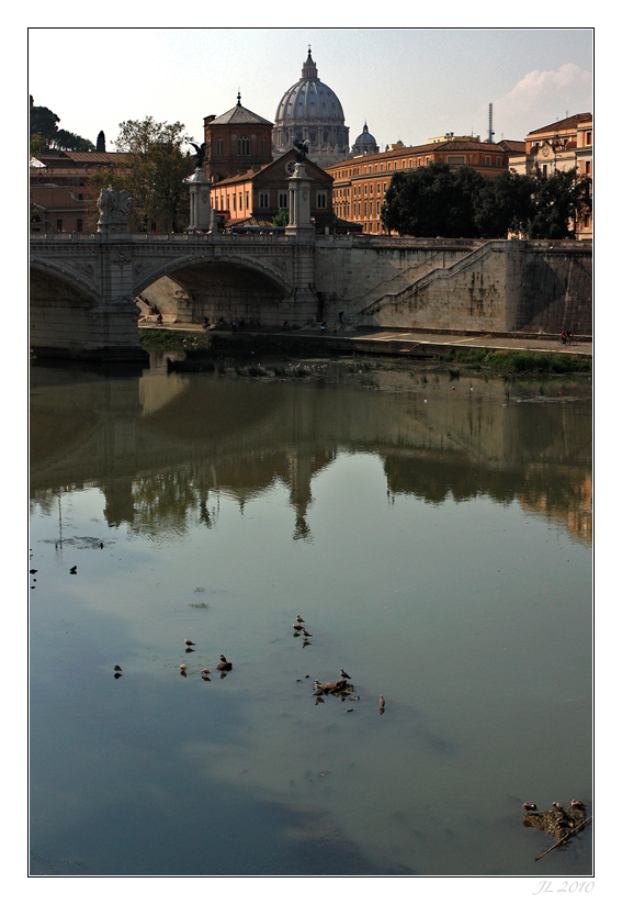 Blick über den Tiber