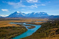 Blick über den Torres del Paine NP