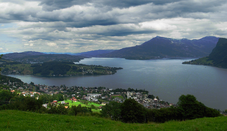 Blick über den Vierwaldstättersee