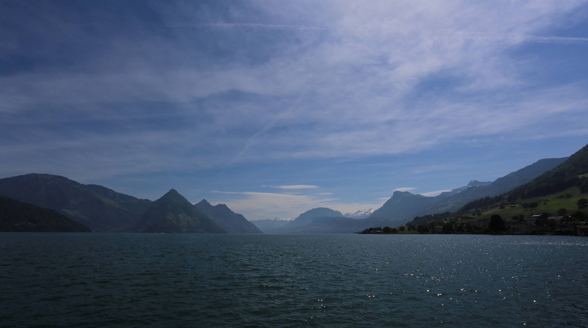 Blick über den Vierwaldstättersee