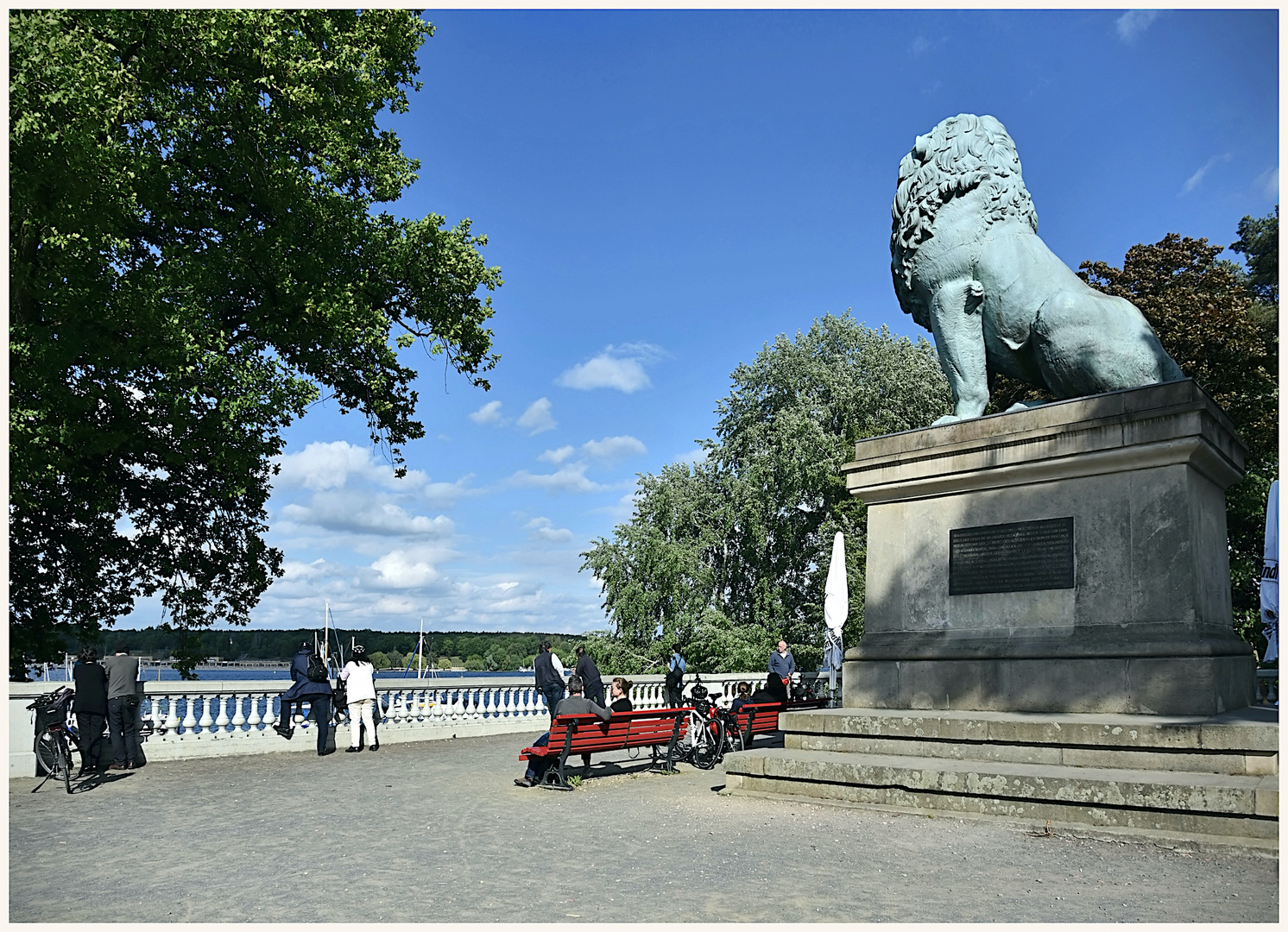 Blick über den Wannsee