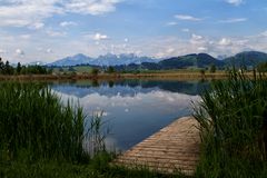 Blick über den Weiher