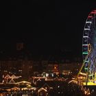 Blick über den Weinachtsmarkt