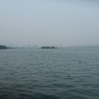 Blick über den Westsee nach Hangzhou