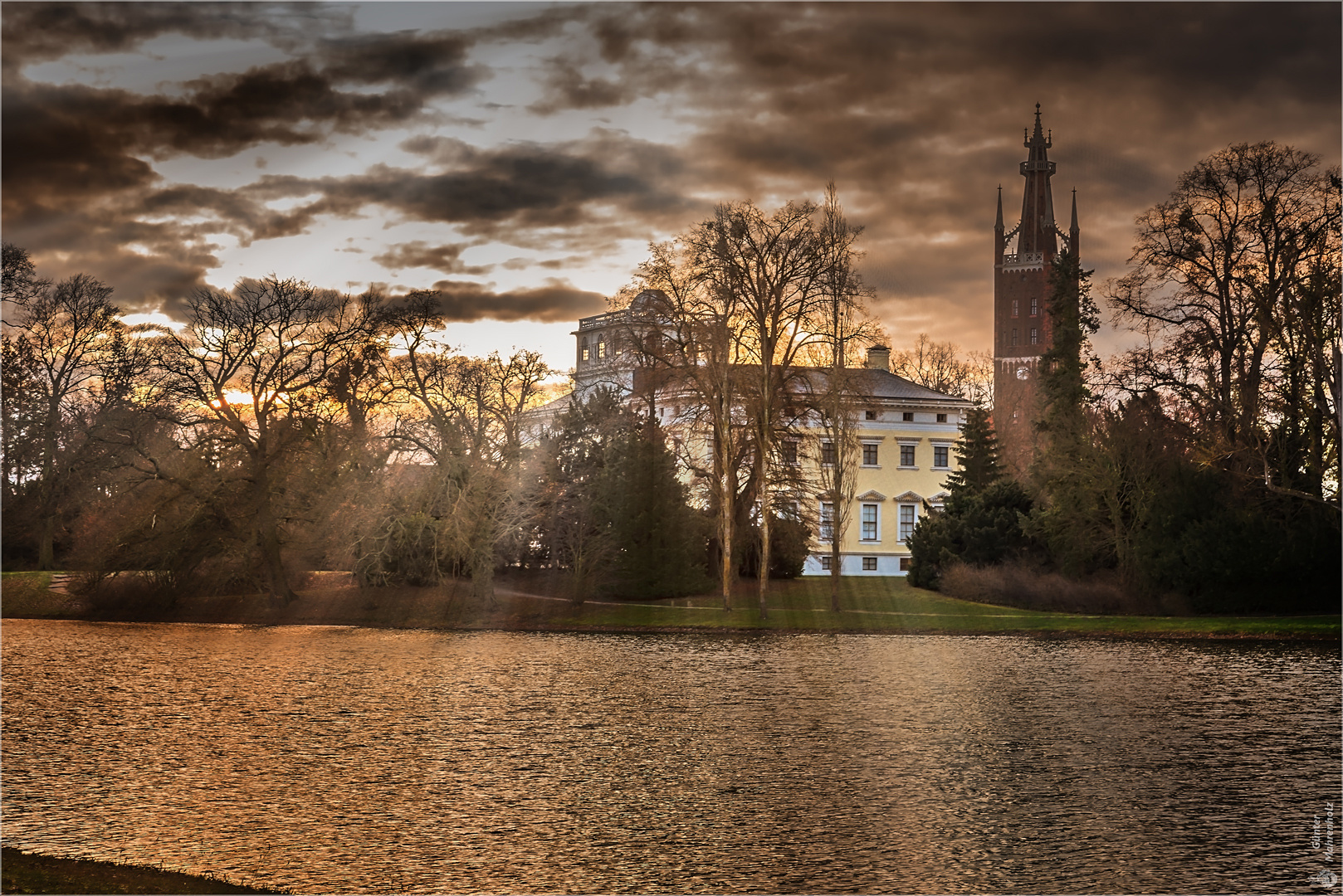 Blick über den Wörlitzer See