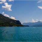 Blick über den Wolfgangsee