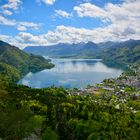 Blick über den Wolfgangsee