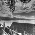 Blick über den Zürichsee von Schloss Rapperswill aus