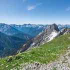 Blick über die Alpen