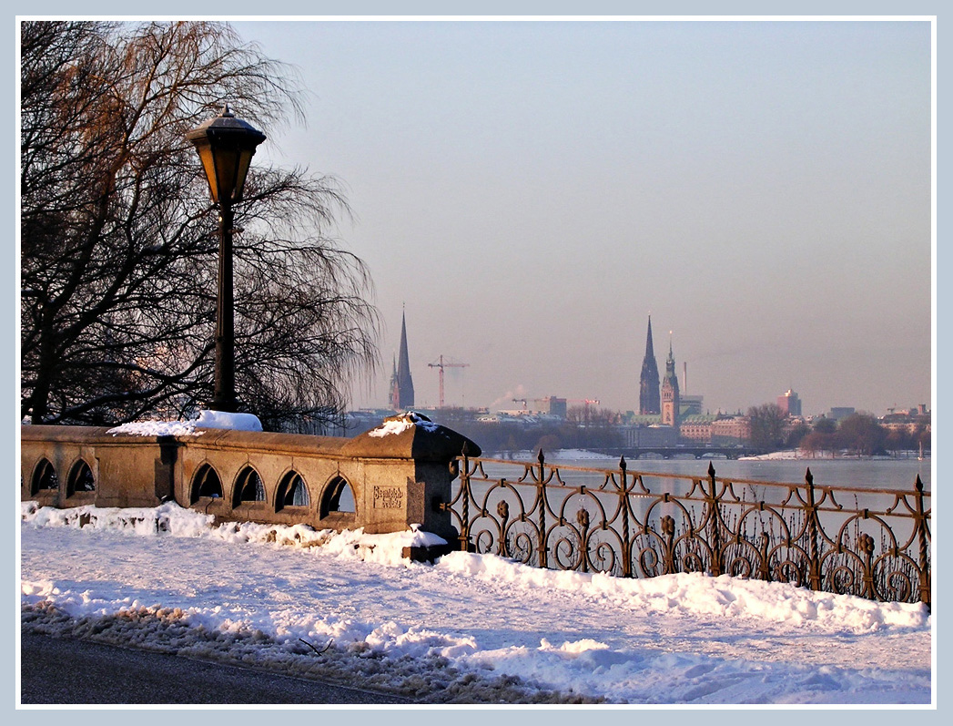 Blick über die Alster