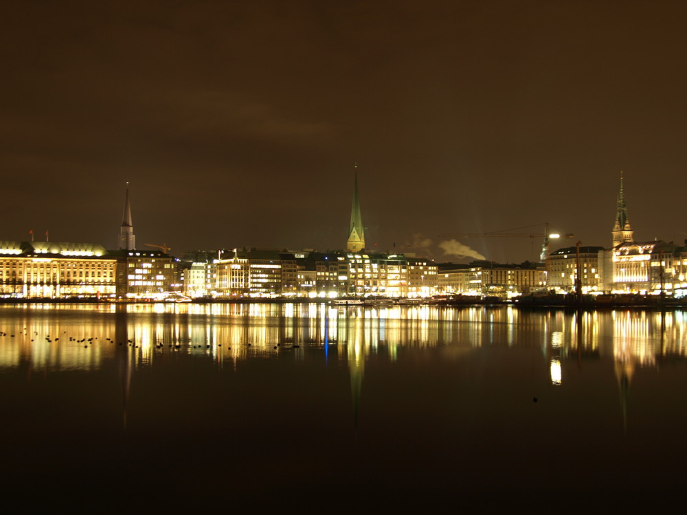 Blick über die Alster