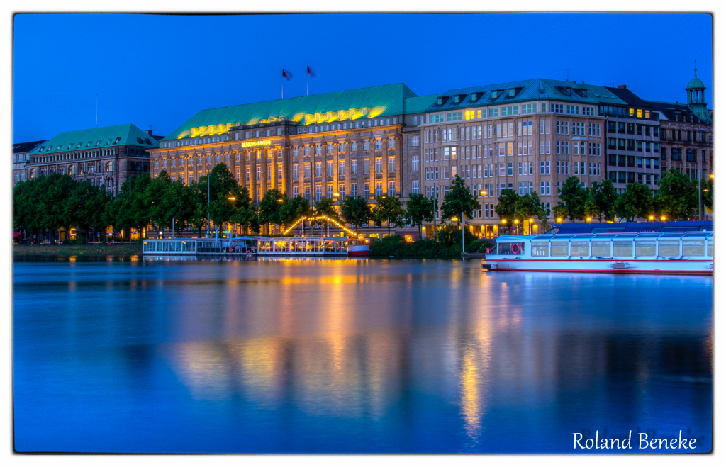 Blick über die Alster