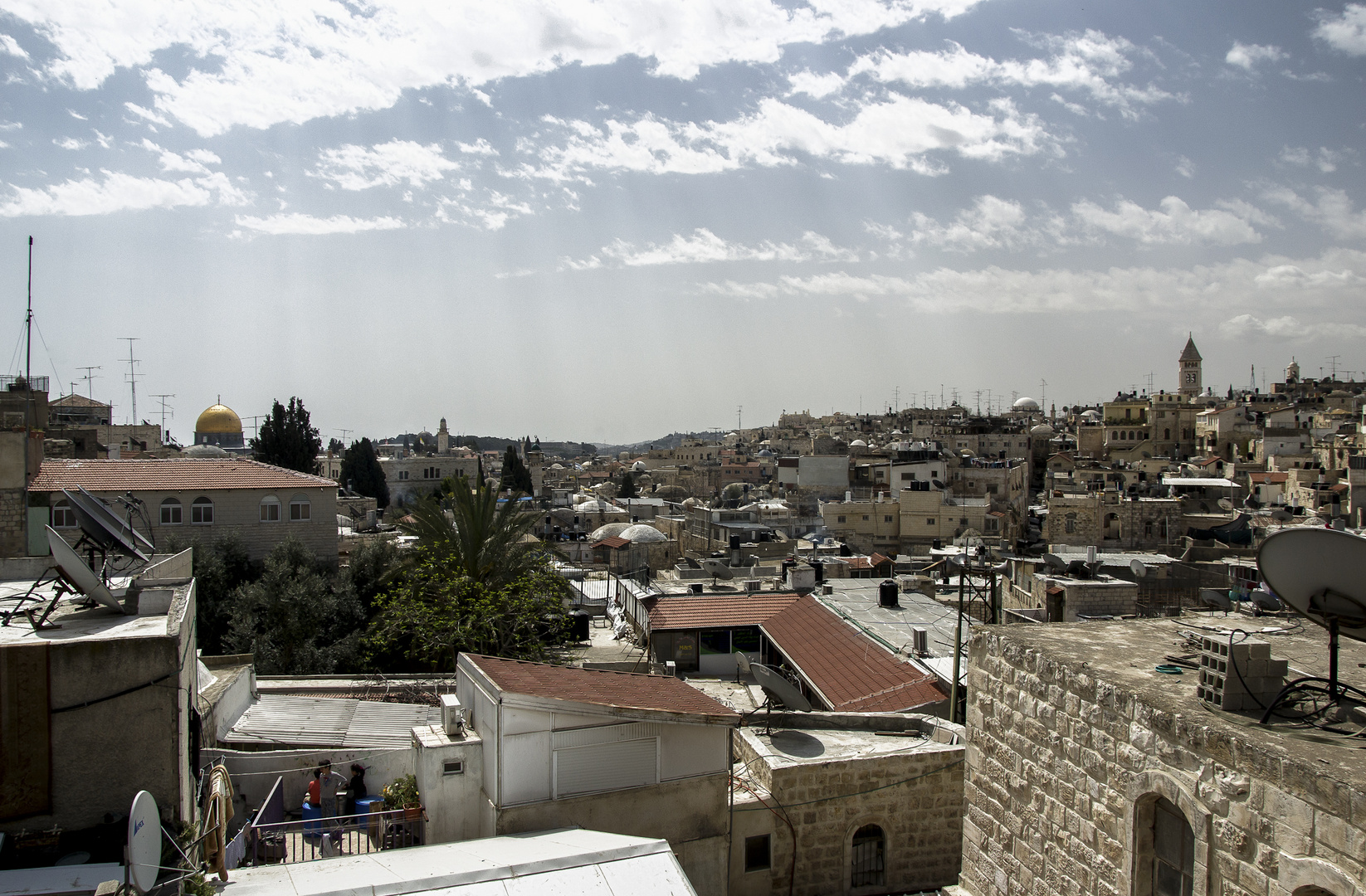 Blick über die Altstadt von Jerusalem