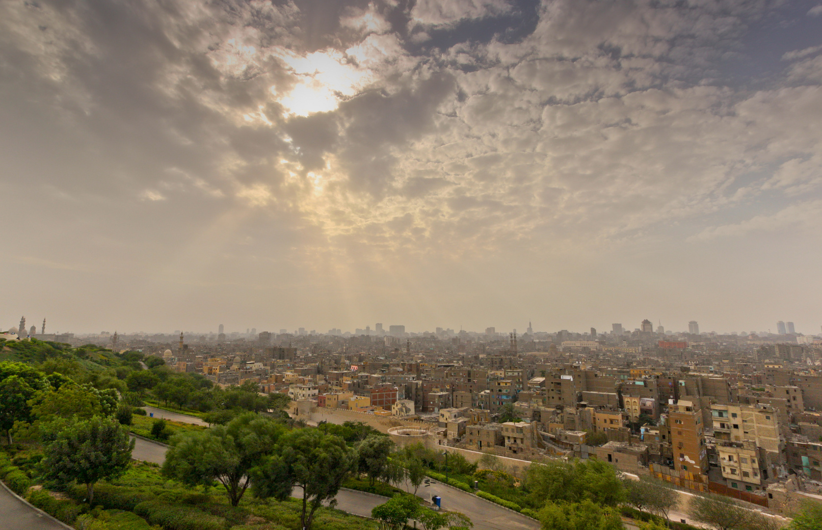 Blick über die Altstadt von Kairo