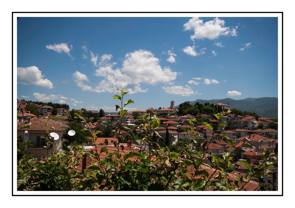 Blick über die Altstadt von Ohrid